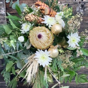 Vintage Strauss in weiss/creme